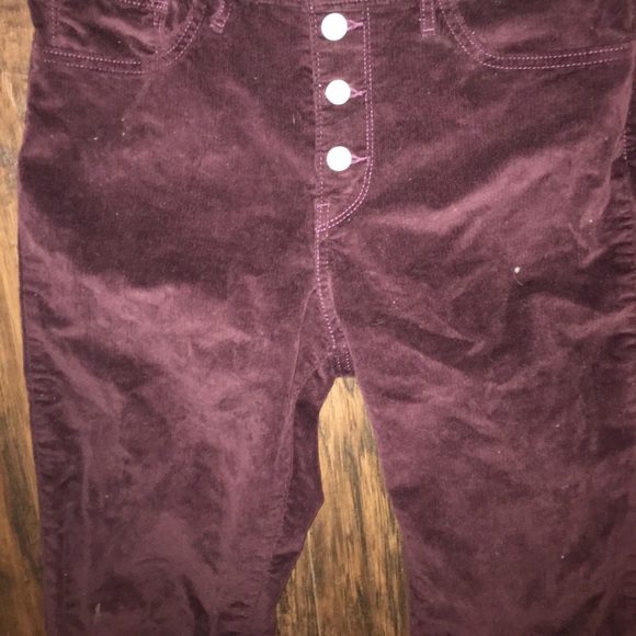 Size W 29  Misses High Rise Skinny Levi's Corduroy Pants good condition - Picture 3 of 5